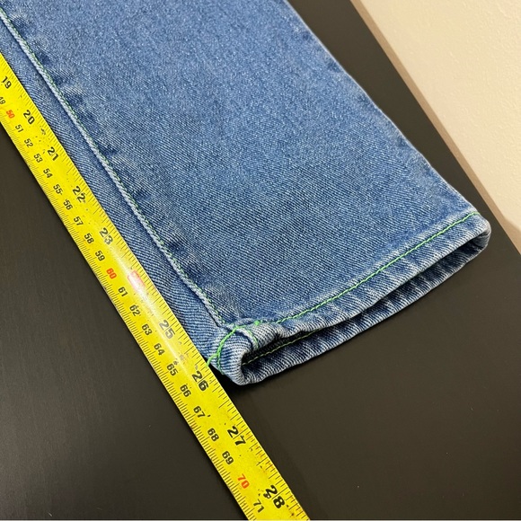 PacSun High Rise Straight Leg Mom Jean - Medium Wash - Picture 11 of 12